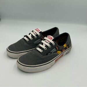 Vans Marvel X-men Wolverine Skater Shoes Lace Up Rare Size 6